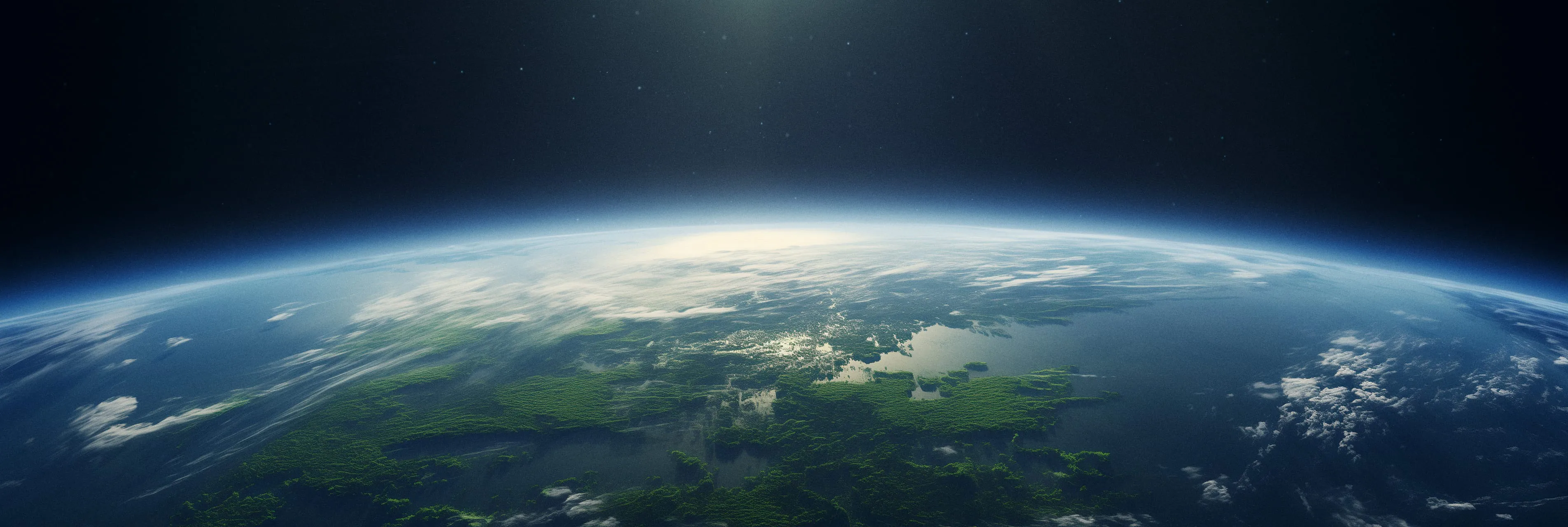 Nachhaltigkeit Erde aus dem Weltall gesehen