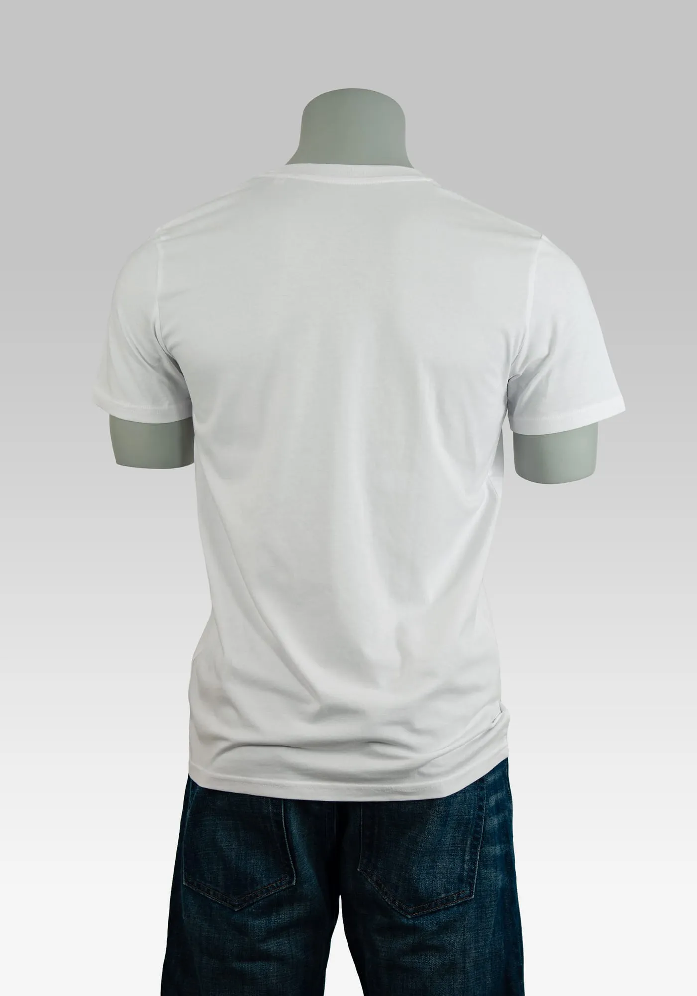 weißes T-Shirt Rückenansicht Hollowpuppe Westcoast vibes